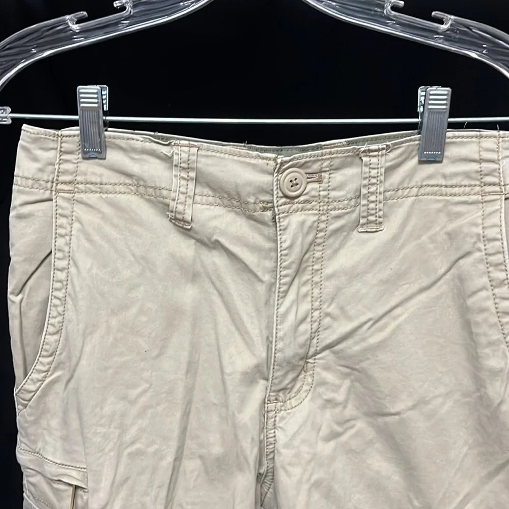 𝅺GEORGE- tan cargo shorts